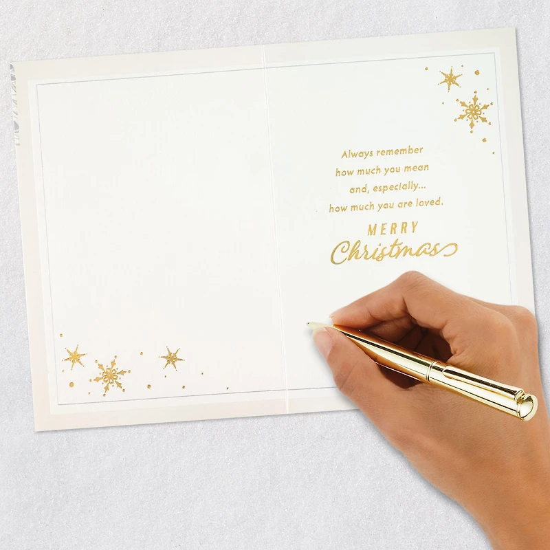 Love Keeps Us Together Christmas Card for Son and Daughter-in-Law for only USD 6.99 | Hallmark