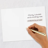 Love, Dreams and Toilet Paper Funny Wedding Card for only USD 4.49 | Hallmark