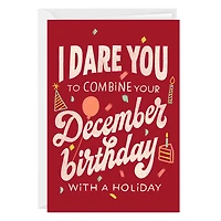 Make December About You Custom Birthday Card for only USD 4.99 | Hallmark