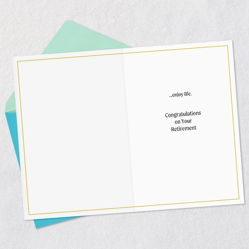 Enjoy Life Retirement Card for only USD 3.99 | Hallmark