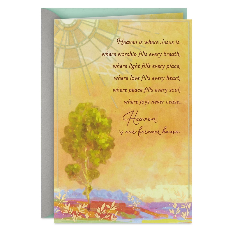 Heaven Is Our Forever Home Religious Sympathy Card for only USD 4.99 | Hallmark