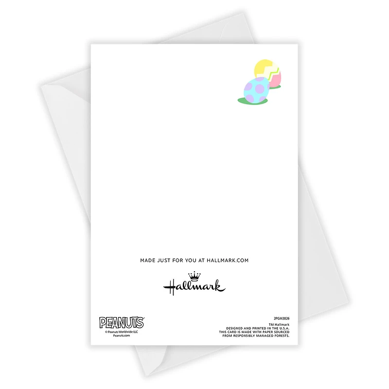 Peanuts® Egg-stremely Lucky to Know You Custom Easter Card for only USD 4.99 | Hallmark