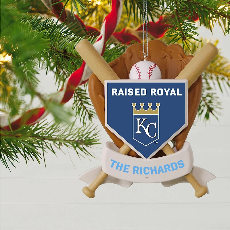 MLB Kansas City Royals™ Baseball Personalized Ornament