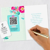 Lucky to Know You Cake and Flowers Gift Card Greeting Birthday Card for only USD 4.99 | Hallmark