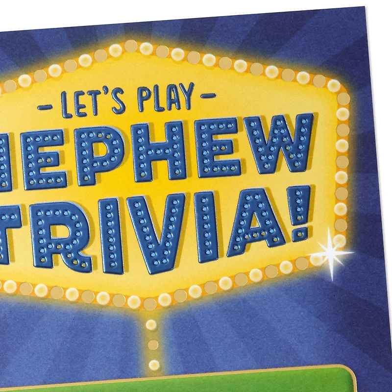 Nephew Trivia Birthday Card for only USD 4.59 | Hallmark