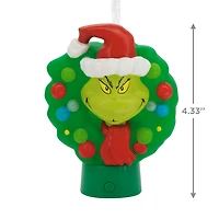 Dr. Seuss's How the Grinch Stole Christmas!™ Grinch in Wreath Hallmark Ornament With Light for only USD 14.99 | Hallmark
