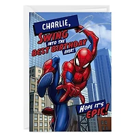 Marvel Spider-Man Hope It's Epic Custom Birthday Card for only USD 4.99 | Hallmark