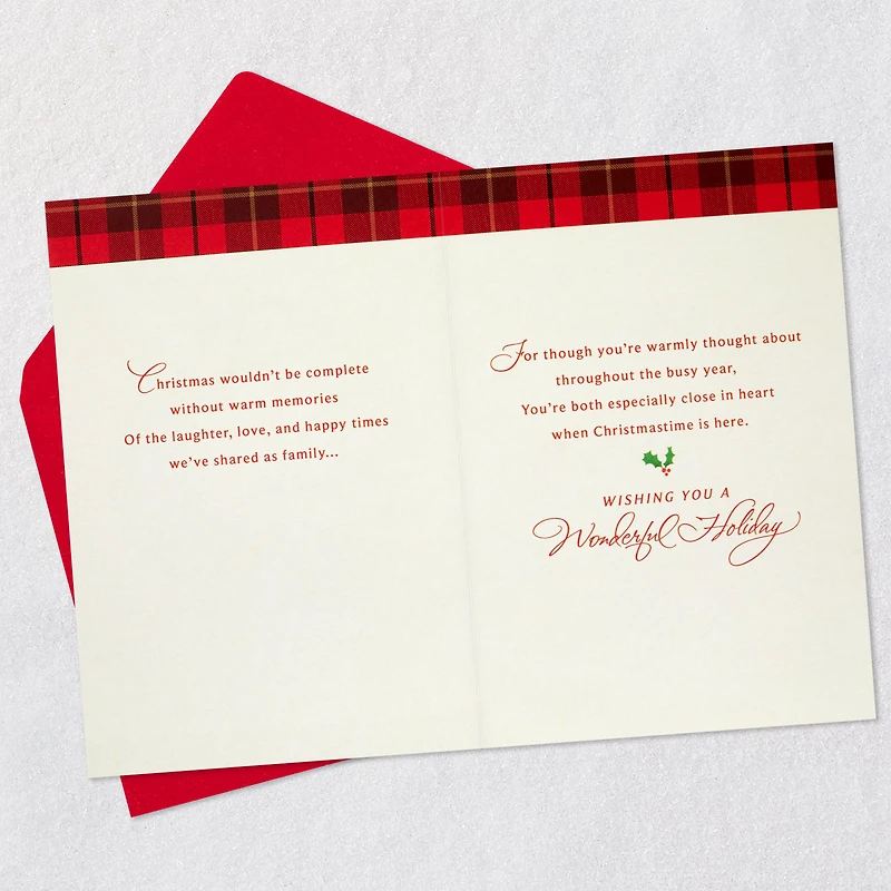 Thinking of You Christmas Card for Aunt and Uncle for only USD 2.00 | Hallmark