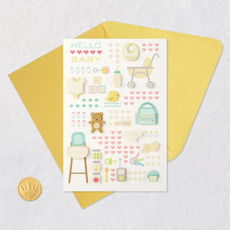 So Much Love and Cuteness New Baby Card for only USD 6.59 | Hallmark