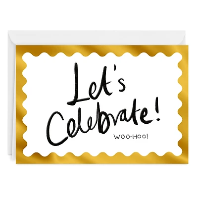 Let's Celebrate Custom Congratulations Card for only USD 4.99 | Hallmark