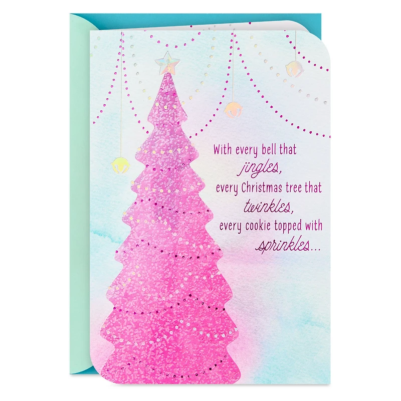 Jingling Bells and Twinkling Trees Christmas Card for Granddaughter for only USD 5.59 | Hallmark