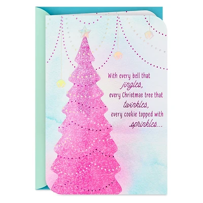 Jingling Bells and Twinkling Trees Christmas Card for Granddaughter for only USD 5.59 | Hallmark