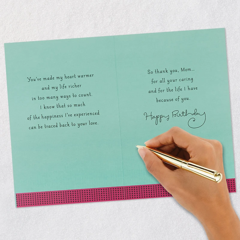 Thanks for a Lifetime of Love Birthday Card for Mom for only USD 6.99 | Hallmark