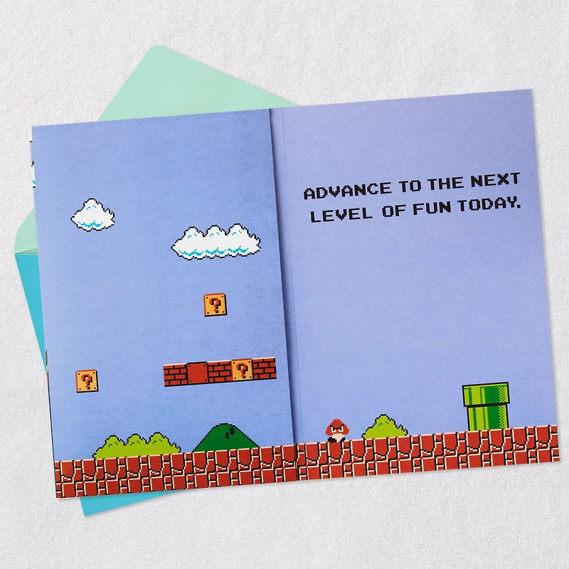Nintendo Super Mario Bros.™ Father's Day Card With Sound and Light for only USD 7.99 | Hallmark