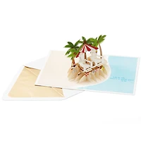 Tropical Beach Scene 3D Pop-Up Anniversary Card for only USD 12.99 | Hallmark
