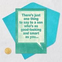 Just One Thing to Say Funny Birthday Card for Son for only USD 3.99 | Hallmark