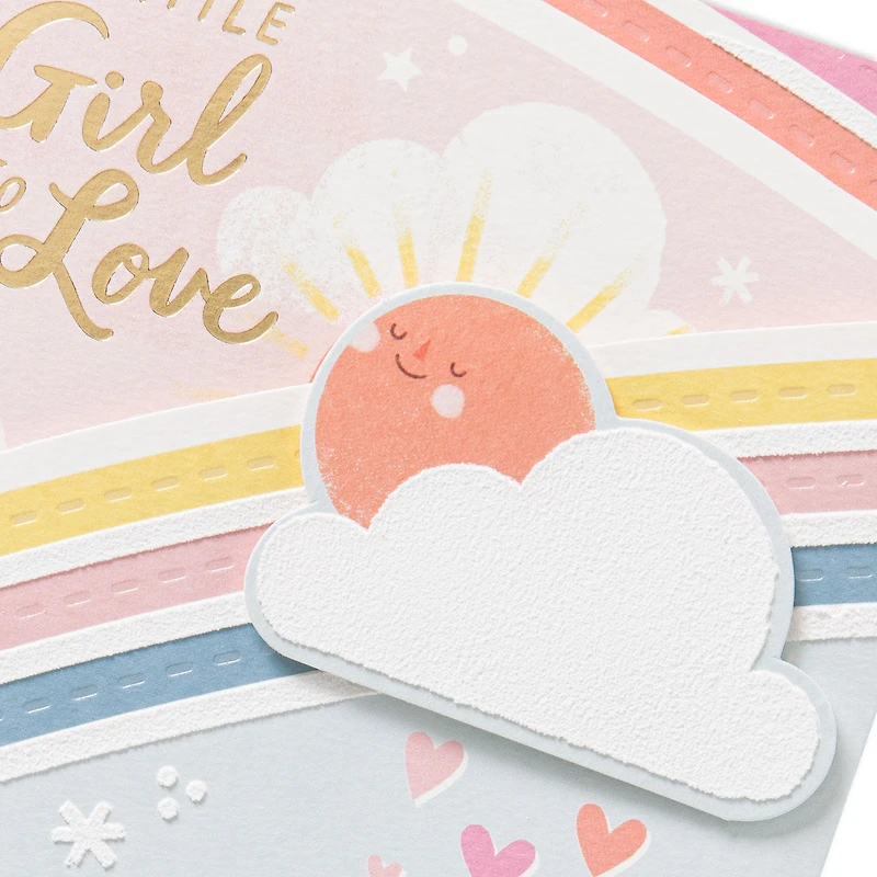 Smiles, Snuggles and Love New Baby Girl Card for only USD 7.99 | Hallmark