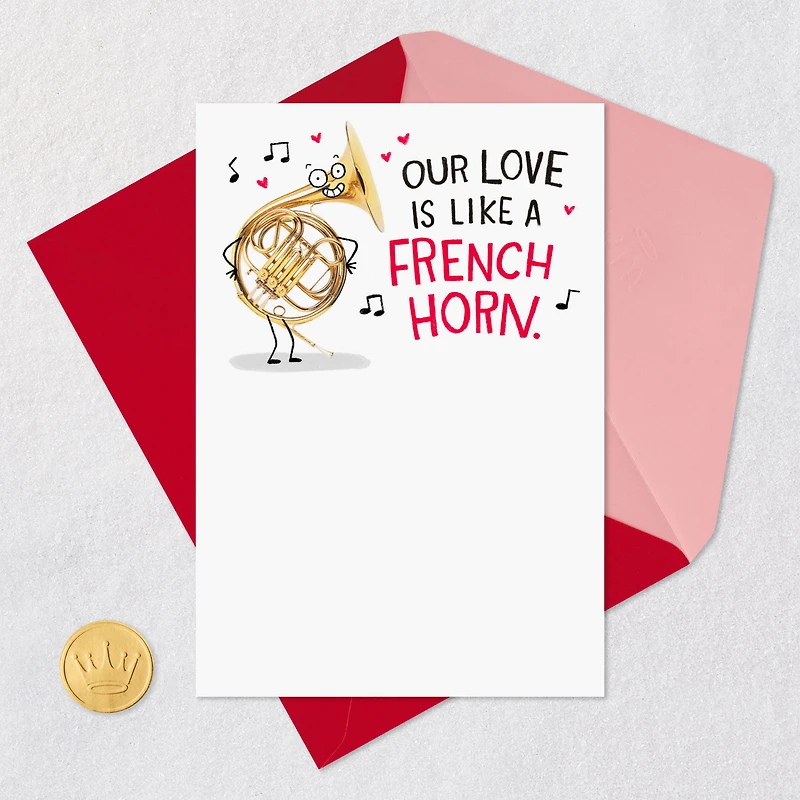 Suggestive French Horn Funny Valentine's Day Card for only USD 3.99 | Hallmark
