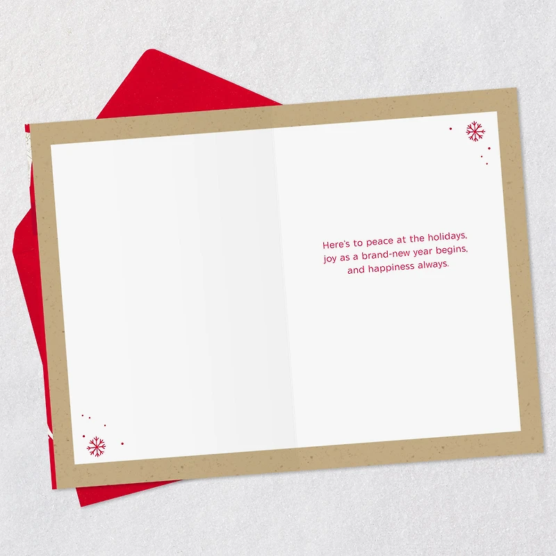 Peace, Joy and Happiness Christmas Card for only USD 2.50 | Hallmark