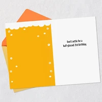 Don't Settle for Half-Glassed Funny 21st Birthday Card for only USD 4.49 | Hallmark