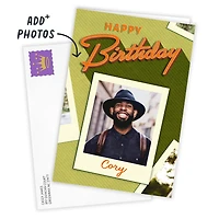 Retro Lettering Custom Birthday Card for only USD 4.99 | Hallmark