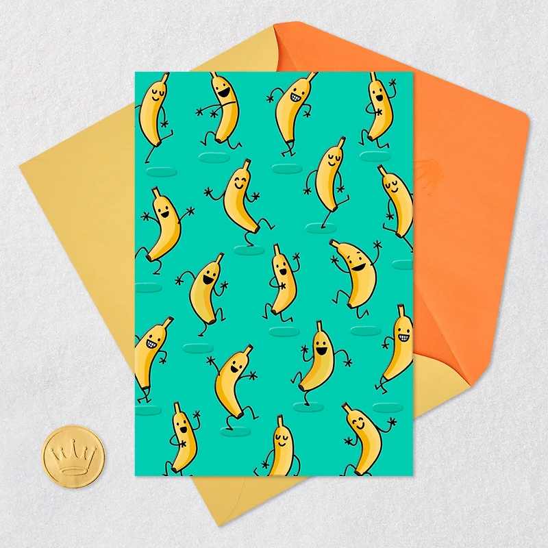 Dancing Bananas Blank Card for only USD 3.99 | Hallmark