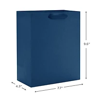 9.6" Solid Navy Blue Medium Gift Bag for only USD 3.49 | Hallmark