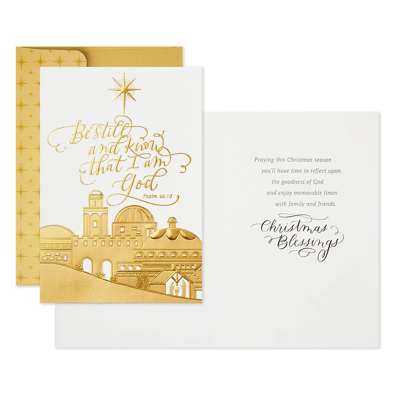 Town of Bethlehem Religious Boxed Christmas Cards, Pack of 16 for only USD 15.49 | Hallmark