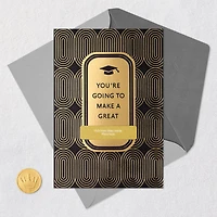 You'll Make a Great Medical Professional Customizable Graduation Card With Title Stickers for only USD 4.99 | Hallmark