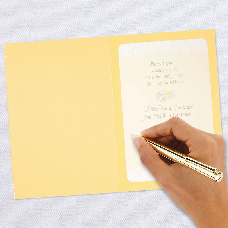 Love, Prayers and God's Blessings First Communion Card for Niece for only USD 3.99 | Hallmark