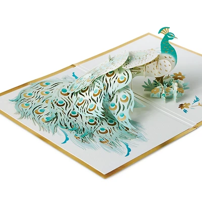 Uniquely Wonderful, Peacock Pop-Up Encouragement Card for only USD 12.99 | Hallmark
