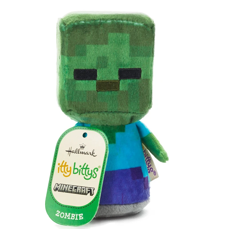 itty bittys® Minecraft Zombie Plush for only USD 10.99 | Hallmark