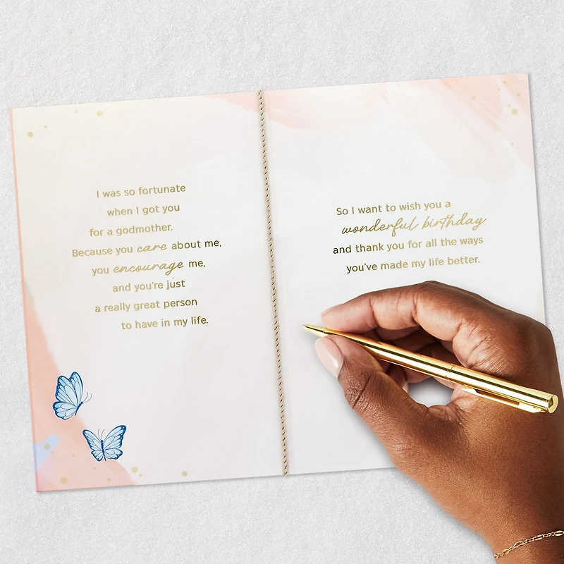 So Blessed By You Birthday Card for Godmother for only USD 6.99 | Hallmark