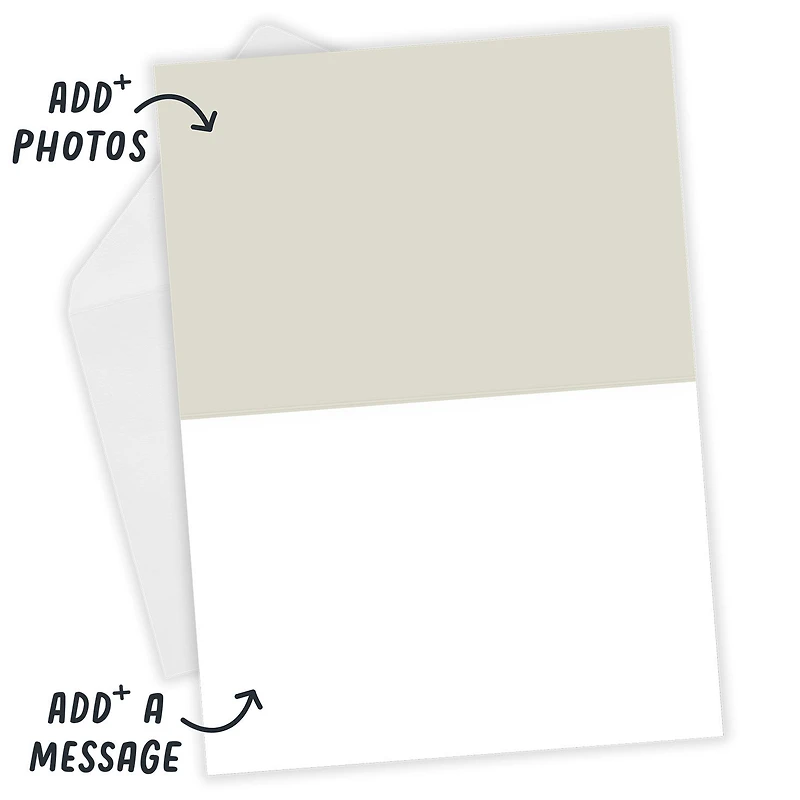 Moments and Memories Horizontal White Frame Blank Custom Card for only USD 4.99 | Hallmark