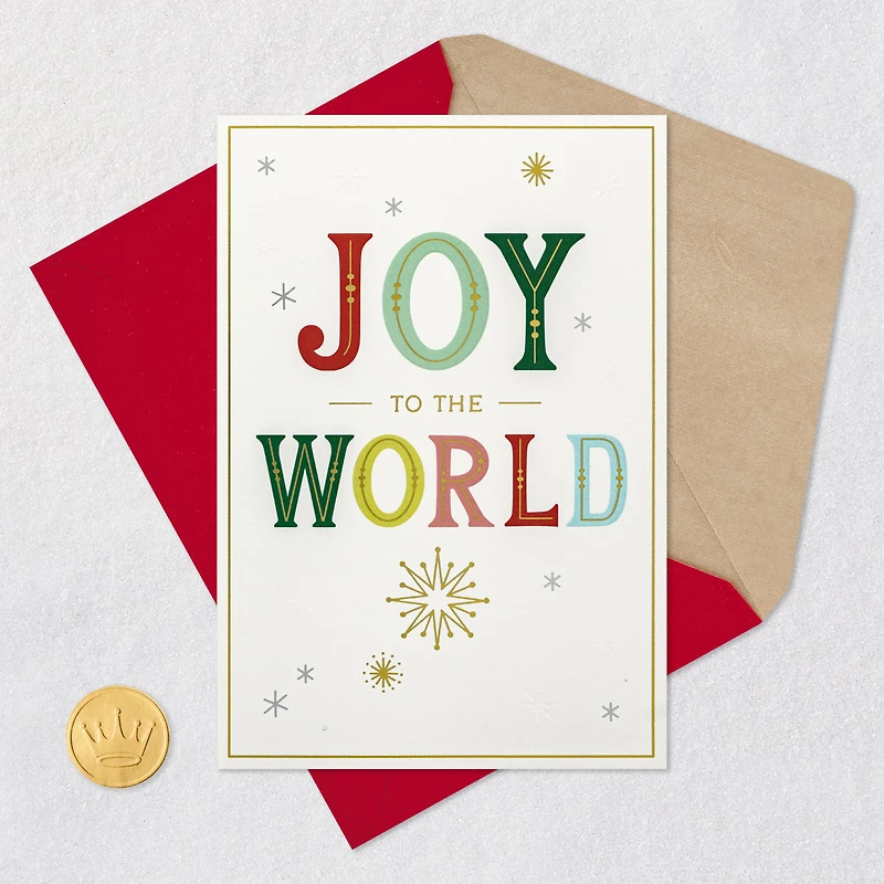 Joy to the World Christmas Card for only USD 5.59 | Hallmark