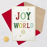 Joy to the World Christmas Card for only USD 5.59 | Hallmark
