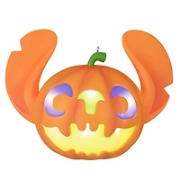 Disney Lilo & Stitch Spooky Stitch Jack-o'-Lantern Ornament With Light for only USD 33.99 | Hallmark