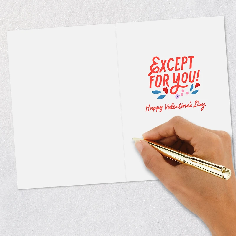Everyone Sucks Poem Funny Valentine's Day Card for only USD 3.99 | Hallmark