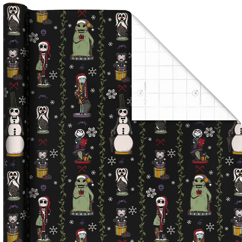 Disney Tim Burton's The Nightmare Before Christmas Nutcracker Characters Jumbo Christmas Wrapping Paper Roll, 70 sq. ft. for only USD 9.99 | Hallmark