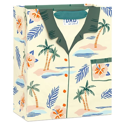 9.6" Hawaiian Shirt Medium Father's Day Gift Bag for only USD 4.49 | Hallmark