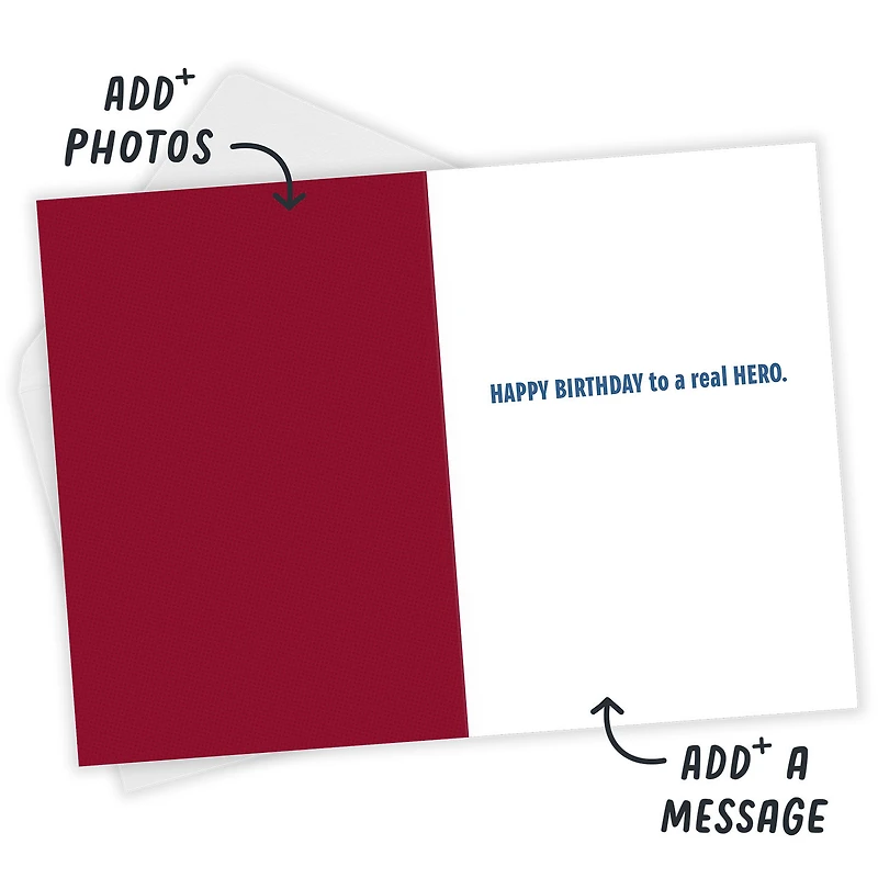 DC™ Superman™ Real Hero Custom Birthday Card for only USD 4.99 | Hallmark