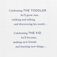 Celebrating Your New Little Man New Baby Boy Card for only USD 6.59 | Hallmark