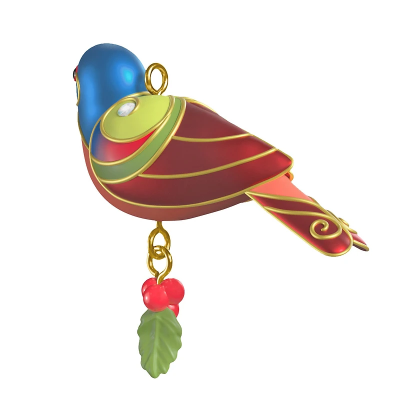 Mini Painted Bunting Ornament, 0.75" for only USD 12.99 | Hallmark