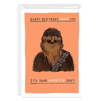 Star Wars™ Chewbacca™ Your Wookiee Day Custom Birthday Card for only USD 4.99 | Hallmark