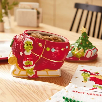 Dr. Seuss's How the Grinch Stole Christmas!™ Grinch Cookie Jar With Sound for only USD 89.99 | Hallmark