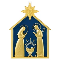 God So Loved the World Nativity Metal Ornament for only USD 30.99 | Hallmark