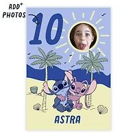 Disney Lilo & Stitch With Angel Custom Birthday Card for only USD 4.99 | Hallmark
