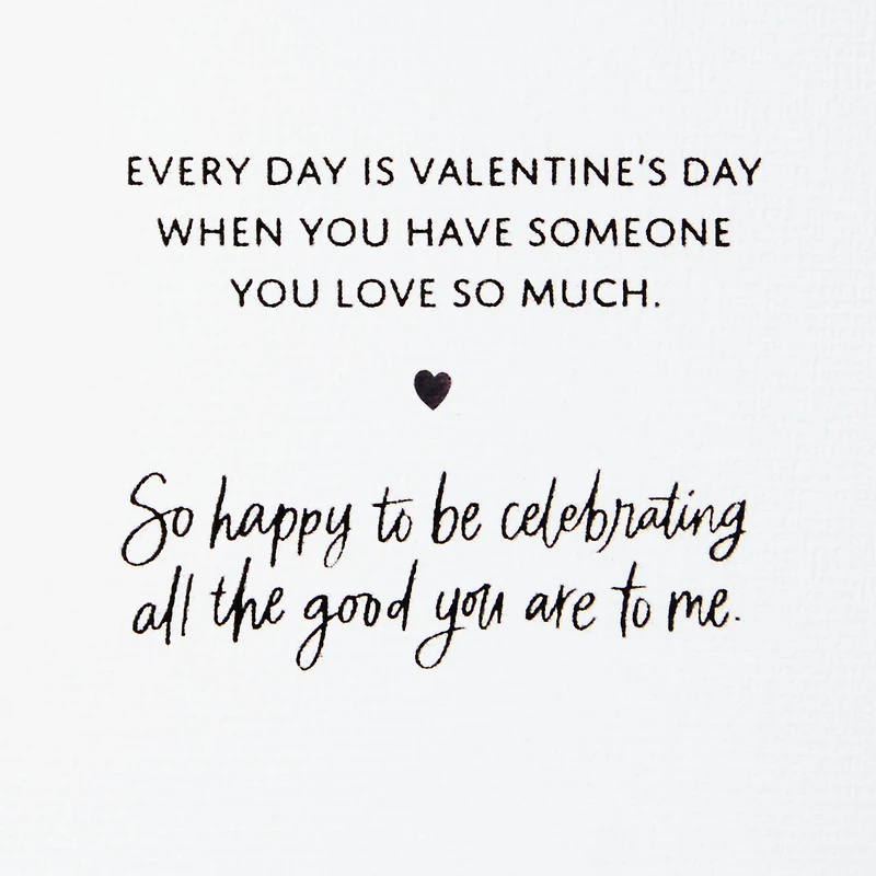 XOXO Love You So Much Romantic Valentine's Day Card for only USD 6.99 | Hallmark