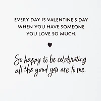 XOXO Love You So Much Romantic Valentine's Day Card for only USD 6.99 | Hallmark
