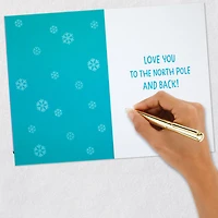Love You to the North Pole and Back Christmas Card for Granddaughter for only USD 3.59 | Hallmark
